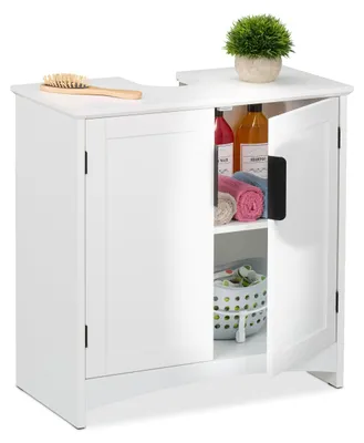 Image de Armoire de salle de bain à 2 portes avec fermeture magnétique