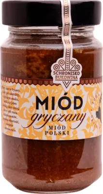 Produktbild von Kleiner Buchweizenhonig 240ml/310g - Schronisko Bukowina