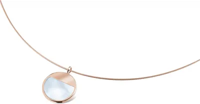 Produktbild von Boccia Anhänger Titan 07027-03 Perlmutt Roségold plattiert