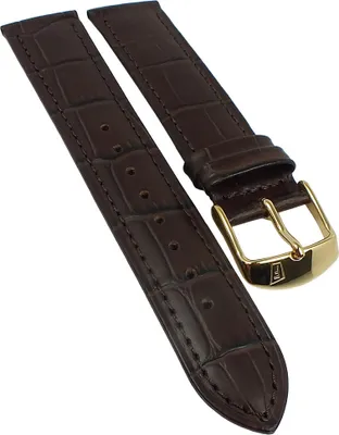 Produktbild von Festina Classic Uhrenarmband 19mm braun Krokoprägung Leder F16825