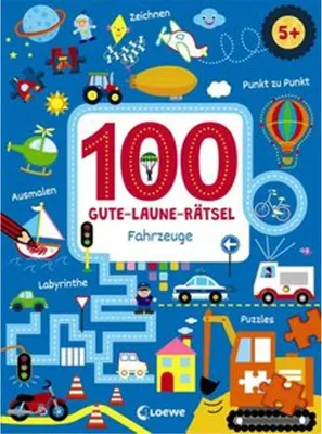 Zdjęcie produktu dla 100 Gute-Laune-Rätsel - Fahrzeuge