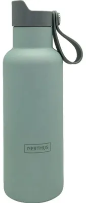 Produktbild von Thermoflasche mit Klickverschluss, 500 ml, Grün, Nerthus