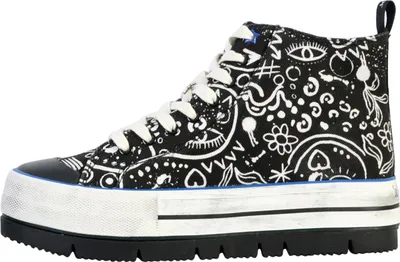 Immagine prodotto di Scarpe da ginnastica alte con lacci Crush Arte