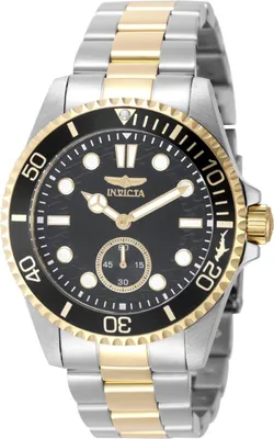 Obrázek produktu pro Invicta Pro Diver 49434 Pánské Hodinky - Quartz Hnutí - Nerezová Ocel s Šedým Ciferníkem - 43 mm