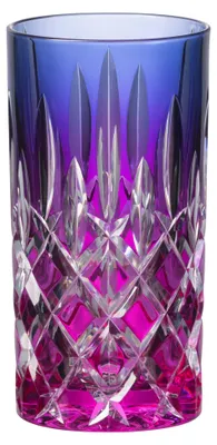 Immagine prodotto di Riedel Laudon Highball, Longdrinkglas, Trinkglas, Kristallglas, Violet-Pink, 395 ml, 1515/04S3VP