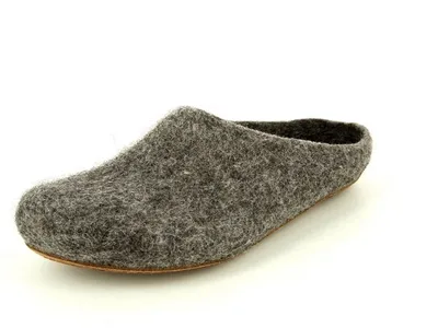 Produktbild von Magicfelt Filzpantoffel Steinschaf Grau 41