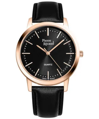 Produktbild von Pierre Ricaud Herrenuhr P91091.92R4Q schwarz