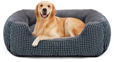 Produktbild von Famanu Hundebett Waschbar Antislip für große Hunde und Katzen - 89 x 63 x 23 cm
