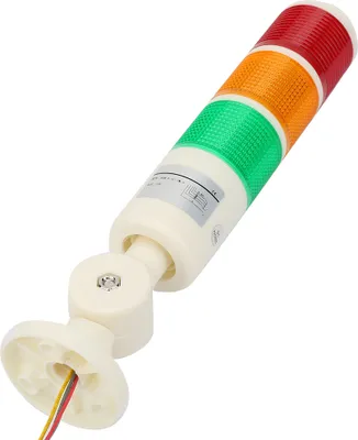 Obrázok produktu pre Červená / zelená / oranžová výstražná LED kontrolka CNC stroja Signálne svetlo 24VDC