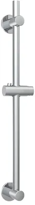 Produktbild von WENKO Brausestange Mod. EDS 70 cm Duschstange Edelstahl 22 mm ohne Bohren oder Schrauben Chrom für Bad Kleben Metall Länge 70 cm Duschkopfhalterung
