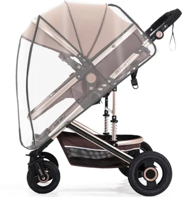 Regenschutz für Kinderwagen - EVA Windschutz für Buggy, wasserdicht und regenbeständig