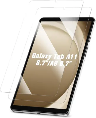 Produktbild von CLM-Tech 2X Panzerfolie für Samsung Galaxy Tab A11 / Tab A9 8,7 Zoll Schutzfolie Panzerglas Schutz Glas Folie - 9H Härte HD Displayschutzfolie