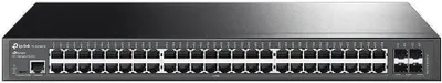 Obrázek produktu pro 48portový gigabitový switch JetStream se 4 porty 10G SFP+, L2+, pro montáž do racku