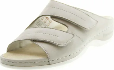 Produktbild von Berkemann Pantolette mit Fußbett zum Wechseln Daria 1002-980, Grau, Nubukleder, Weite E-H 37 1/2