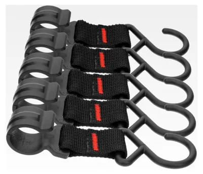 Produktbild von Campinghaken Outdoor Aufhängehaken 5 Stück für Zelt, Wäscheleine, Kleidung und Kochgeschirr, robust und leicht tragbar für Campingzubehör