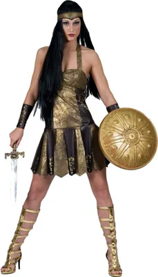 Produktbild von Gladiatorin Kostüme Antike Varina für Damen, Größe:32 / 34