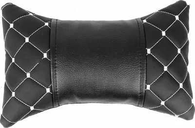 Immagine prodotto di Cuscino per il collo auto bianco nero