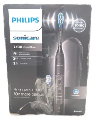 Zdjęcie produktu dla Philips HX9601/02, Dorosły, Soniczna szczoteczka do zębów, Głębokie czyszczenie, Pielęgnacja dziąseł, Czarny, Czarny, Ergonomiczny
