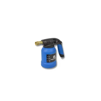 Produktbild von Kemper Profi-Lötlampe mit Piezozündung – 1700°C Tornado-Brenner | Patentierte Kartuschensicherung | Blau