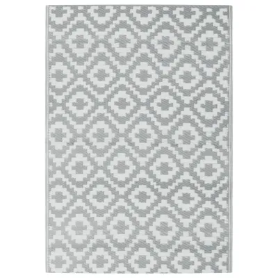 Image de vidaXL Tapis d'extérieur ARAKIL Gris 160x230 cm PP