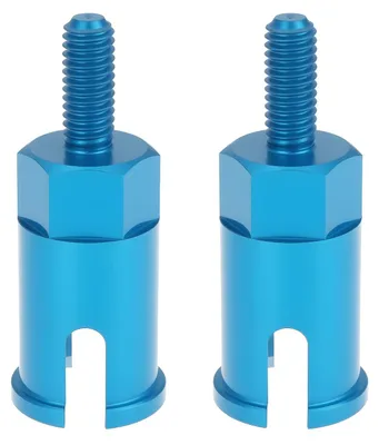 RC Radachsen 1/18, 1 Paar, Aluminium blau, für vorne und hinten