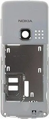 Produktbild von Original Nokia 6300 B Cover/ Mittel-Cover white