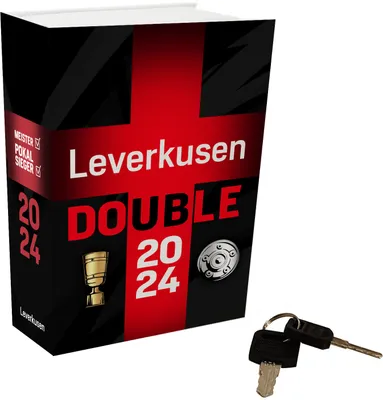 Produktbild von Leverkusen Double Sieger Booksafe - Chronik 2024