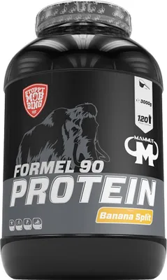 Produktbild von Mammut Nutrition - Formel 90 Protein - 3000 g Dose, 1 x 3000 g Dose, Geschmack: Banana Split