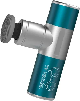 Productafbeelding van Mini massageapparaat, licht en krachtig percussiemassageapparaat voor diepe spierbehandeling, ideaal voor spierherstel, perfect voor klimmen en trailrunning