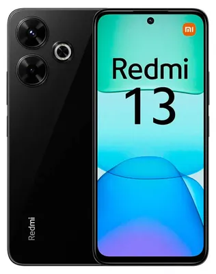 Produktbild von Xiaomi Redmi 13 6 GB/128 GB Schwarz (Midnight Black) Dual-SIM