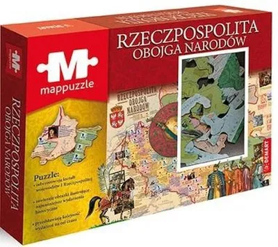 Obrázek produktu pro Puzzle s mapou První polské republiky od Demart