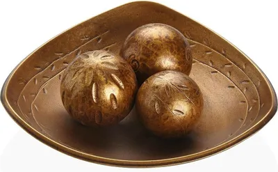 Image de Décoration de table Versa Gold 31,5 x 9 x 31,5 cm