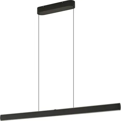 Produktbild von Lucande LED-Hängelampe Arvon, schwarz, 117 cm, dimmbar, CCT