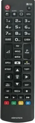 Image de Télécommande pour LG TV AKB74475479 noir