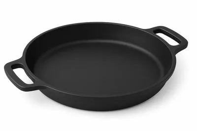 Gusseiserne Grillpfanne Ø 18 cm × 2,5 cm – robustes BBQ-Accessoire