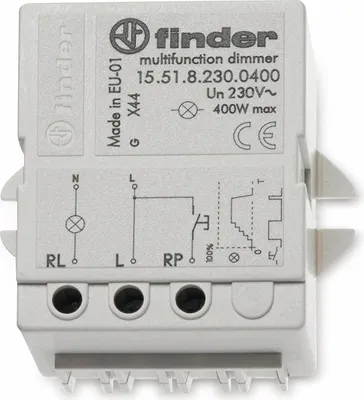 Obrázok produktu pre Finder 15.51.8.230.0400 Elektronický stmievač 400W