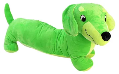 Productafbeelding van Grüner Dackel als Plüschtier XXL - ca. 100 cm