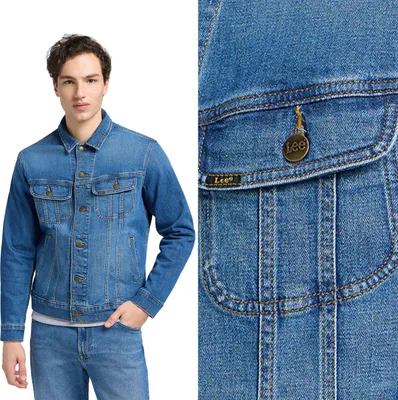 Obrázek produktu pro LEE pánská, džínová bunda RIDER JACKET, S, modrá, džínová bunda, , džínové bundy