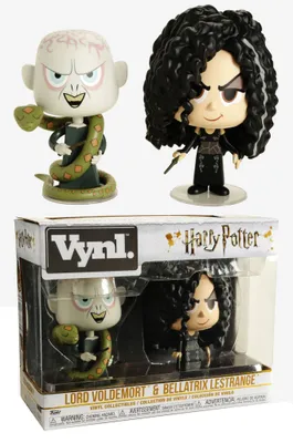 Image de Harry Potter - Lord Voldemort et Bellatrix Lestrange - Figurines Funko Vynl
