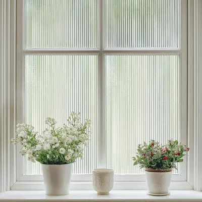 Produktbild von Datenschutzfolie - Dekorative Glasfolie - Folierung von Fenstern - Statische Haftung - 30x200 cm - Kaffee