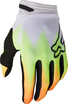 Produktbild von FOX 180 Statk Motocross Handschuhe, rot/gelb, 2XL