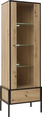 Produktbild von Hohe Vitrine LIVI für das Wohnzimmer