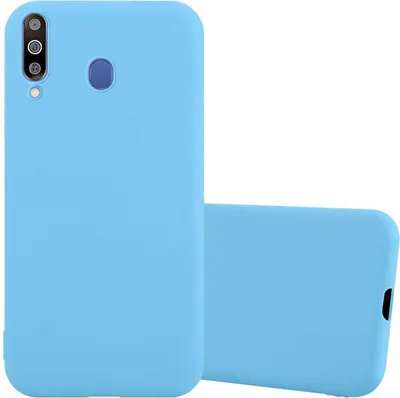 Produktbild von Cadorabo Hülle für Samsung Galaxy M30 / A40s Schutzhülle in Blau Handyhülle TPU Silikon Etui Case Cover