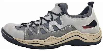 Immagine prodotto di Scarpe da donna Rieker, modelli Dollaro, Merapi, Scuba, con soletta removibile, tipo mocassino, colore blu