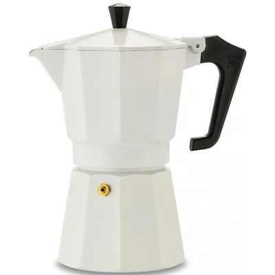 Obrázek produktu pro PEZZETTI Italexpress, Moka konvička, 0,15 l, Černá, Bílá, Hliník, 3 hrnků, 1 kusů