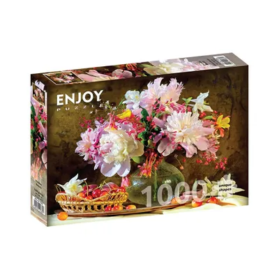 Obrázek produktu pro Puzzle 1000 dílků Enjoy – Krása pivoňky