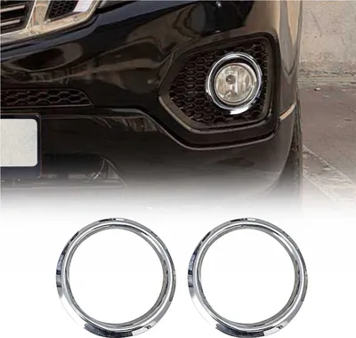 Zdjęcie produktu dla Obramowanie świateł przeciwmgielnych dla Kia Sorento 2009-2013 stal nierdzewna srebrna 2x