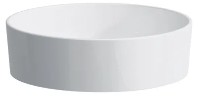 Produktbild von LAUFEN Laufen Waschtisch-Schale KARTELL 420x420x135mm o ÜL o Hahnloch weiß LCC
