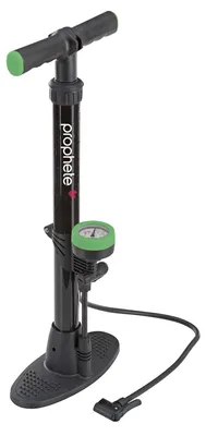 Image de Pompe à vélo sur pied - Avec manomètre - 6 bar - Tête duo - 560 mm