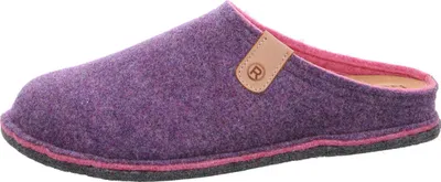 Produktbild von Rohde Lucca-D Pantoffeln Damenhausschuh in perfekter Passform, Innensohle aus langlebigem Veloursleder, Mit seitlichem Markenlogo